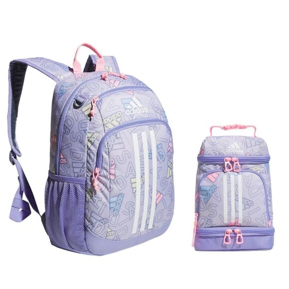 Adidas Young BTS Creator 2 Backpack and Adidas Excel 2 Lunch Bag Set - Picture 1 of 12